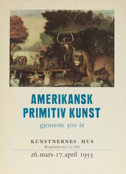 Amerikansk Primitiv Kunst1955 Mars April