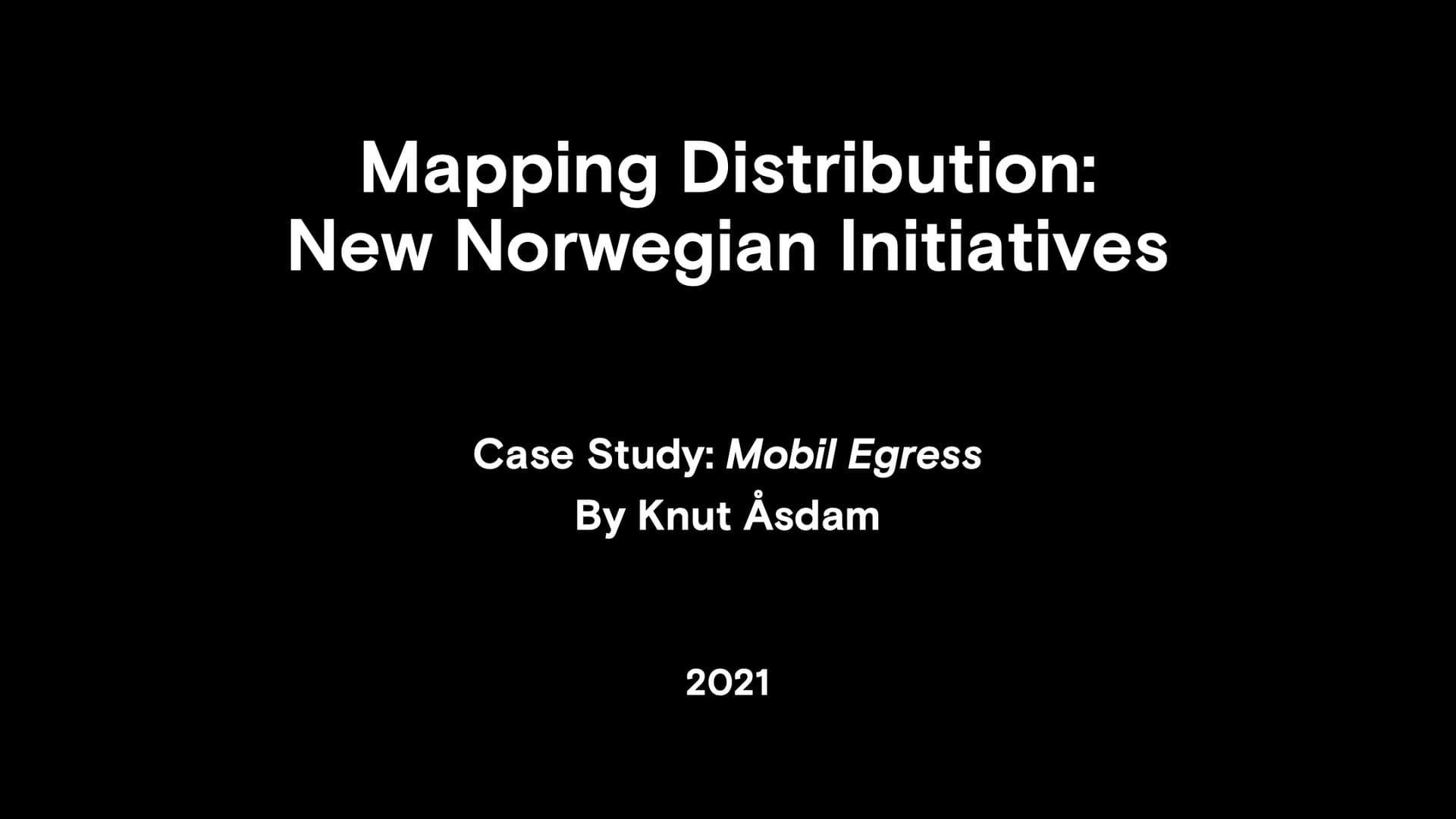 Case Study Knut Åsdam