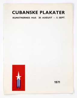 Cubanske Plakater Aug Sept1971