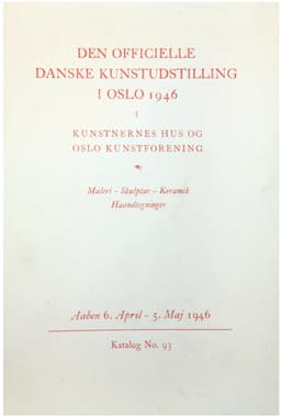 Den Officielle Danske Kunstudstilling April 1946
