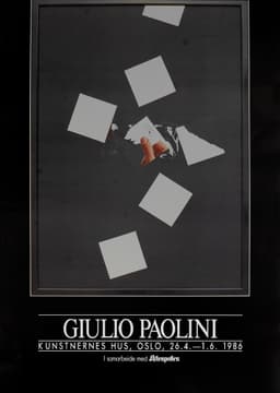 Giulio Paolini Apr Juni1986