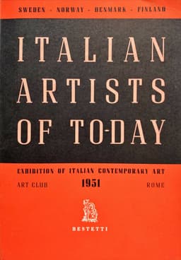 Italian artists of to day
