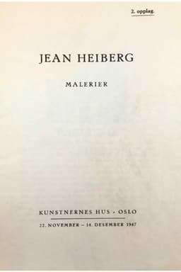 Jean Heiberg 1947