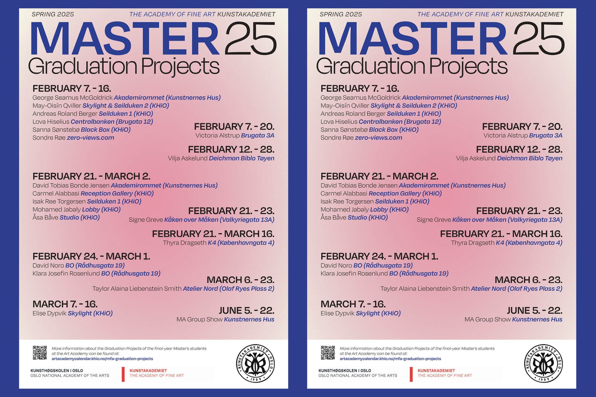 NETTSIDE Poster MA avgang 25