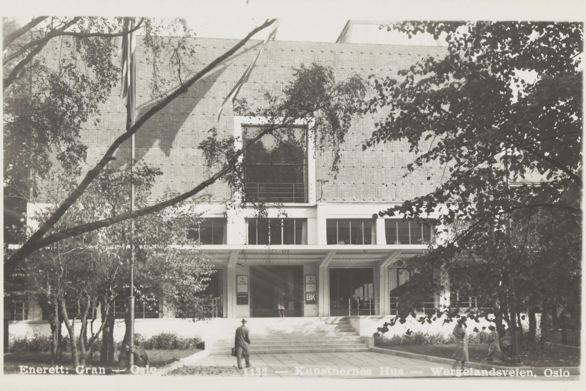 Restore Kunstnernes Hus Foto Nasjonalbibliotekets bildesamling