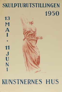 Skulpturutstillingen1950 Mai Juni