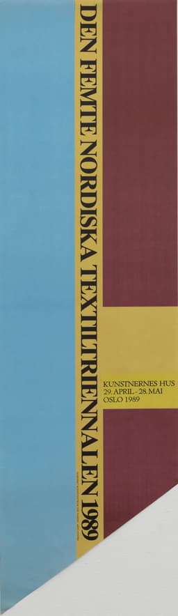 Tekstil Triennale Apr Mai1989