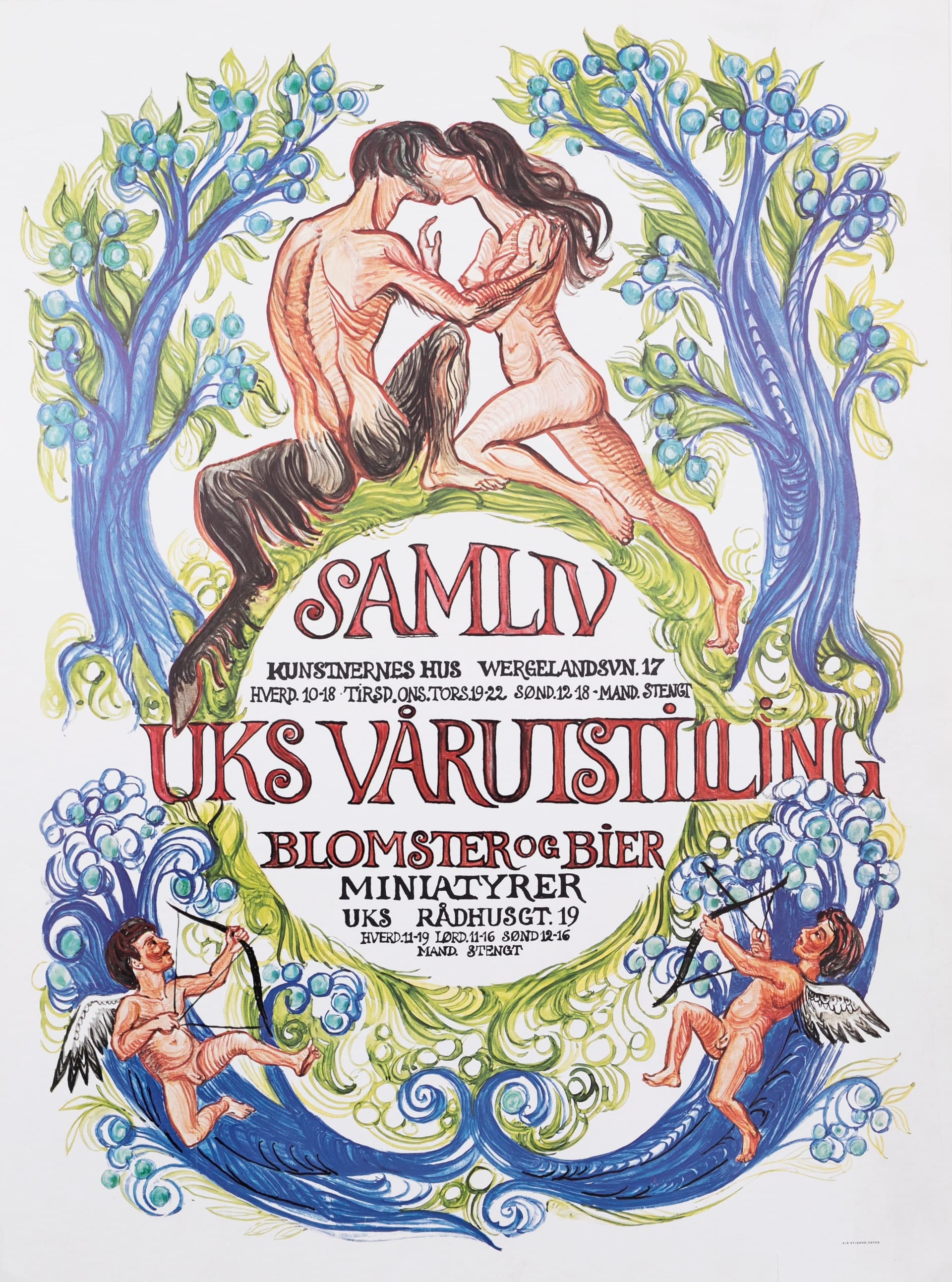 UKS Vårutstilling Samliv1978