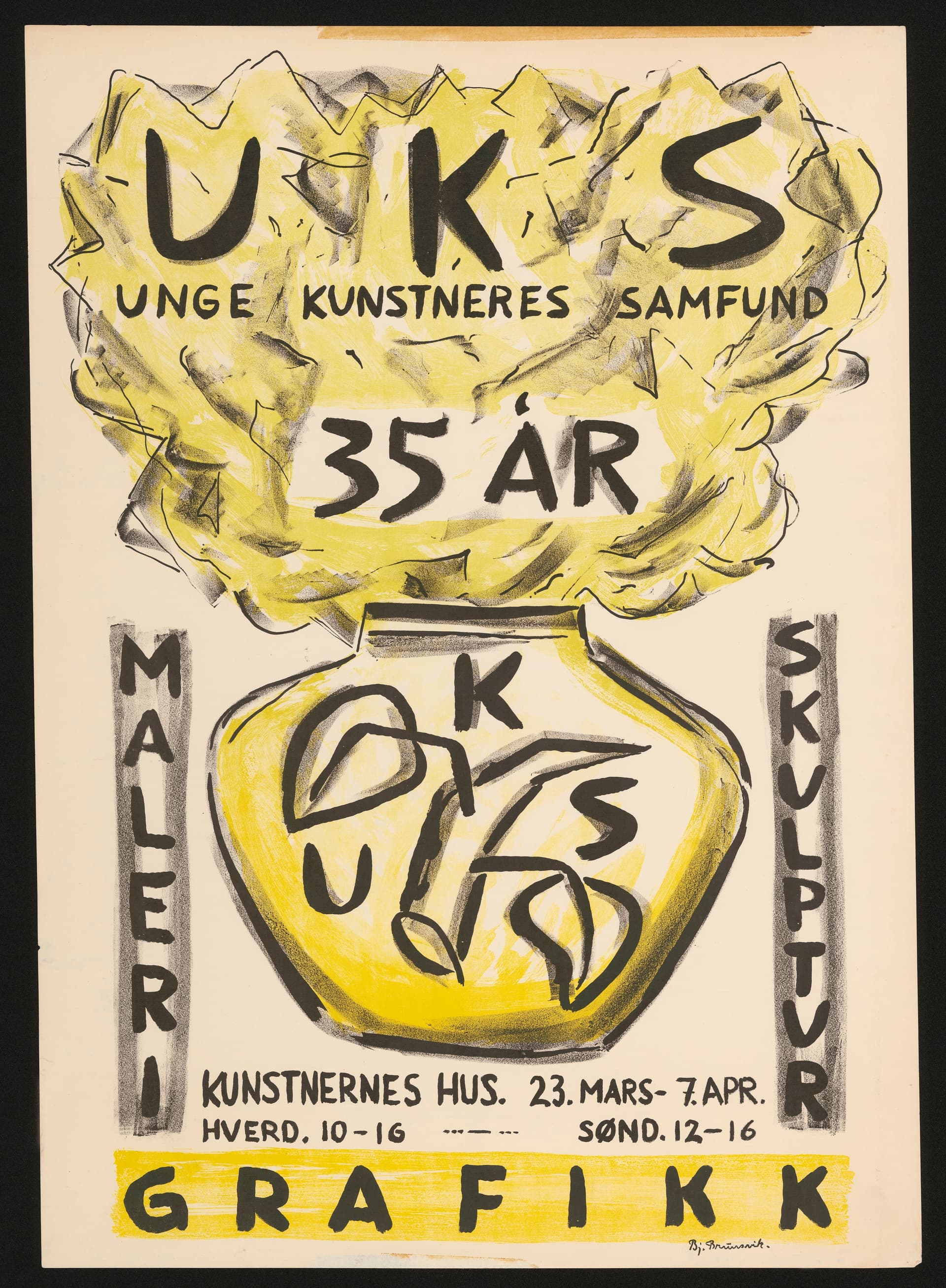 UKS35 Å R Bjarne Brunsvik Mars Apr1956
