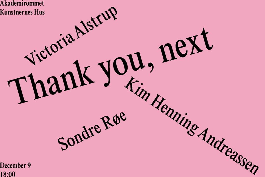 Thank you next promobilde