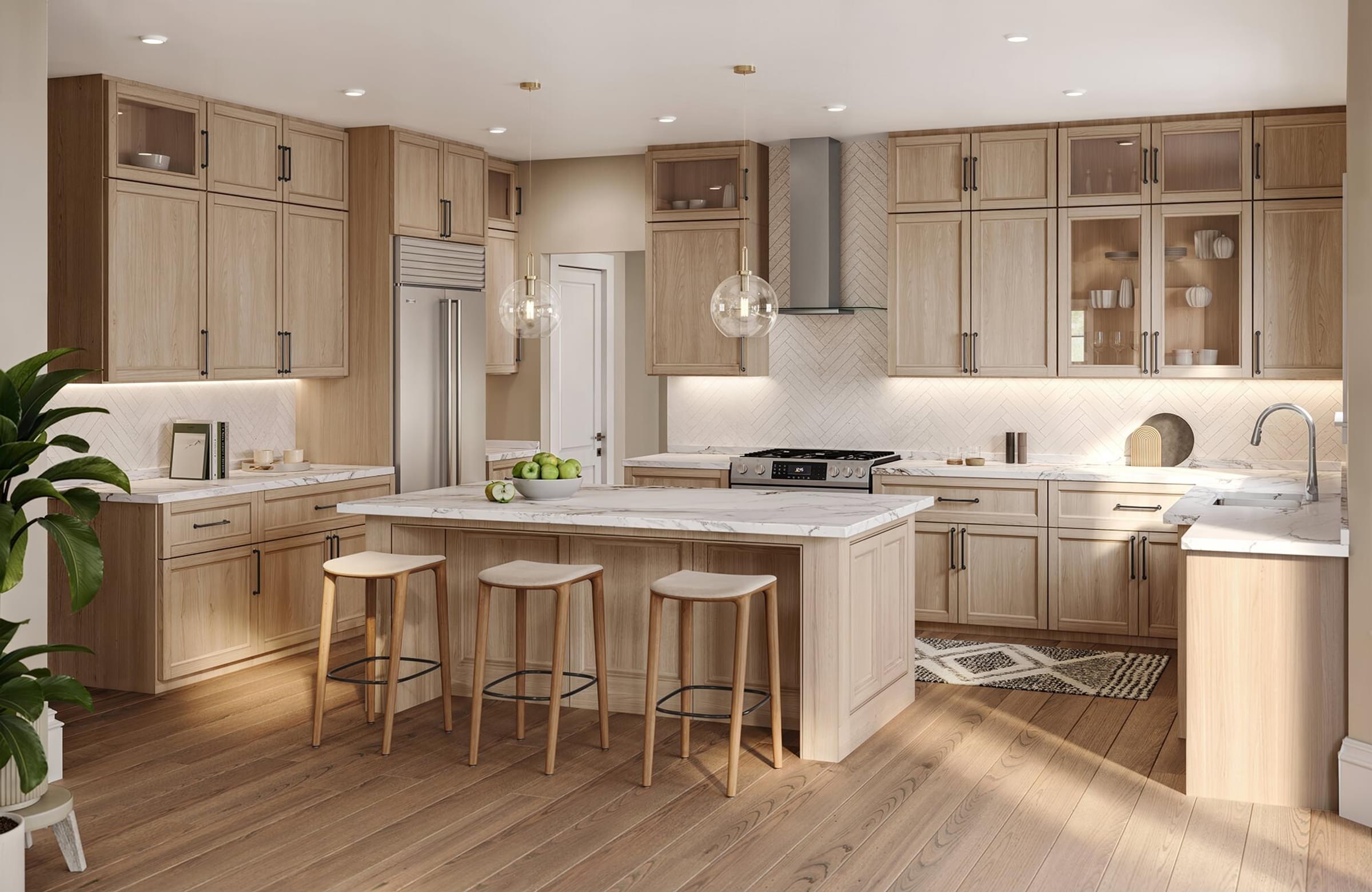 Kitchen at River Road Estates