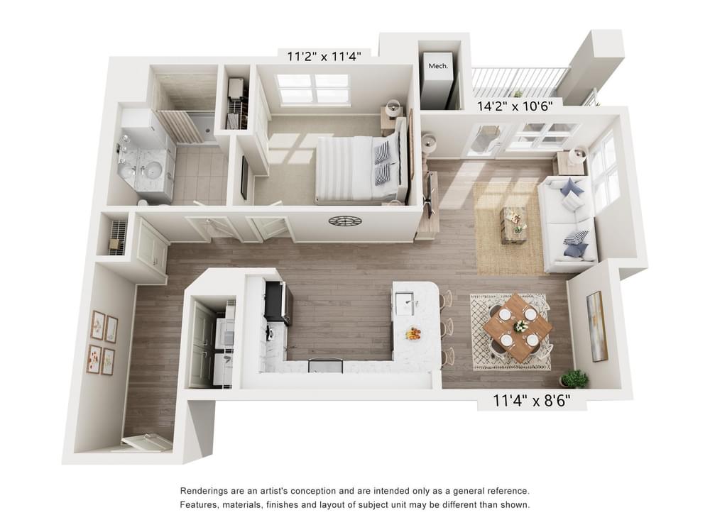 1 Bedroom