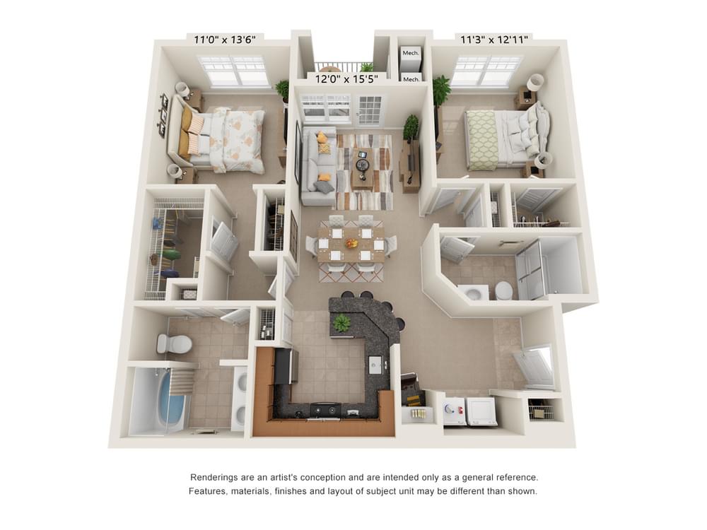 2 Bedroom