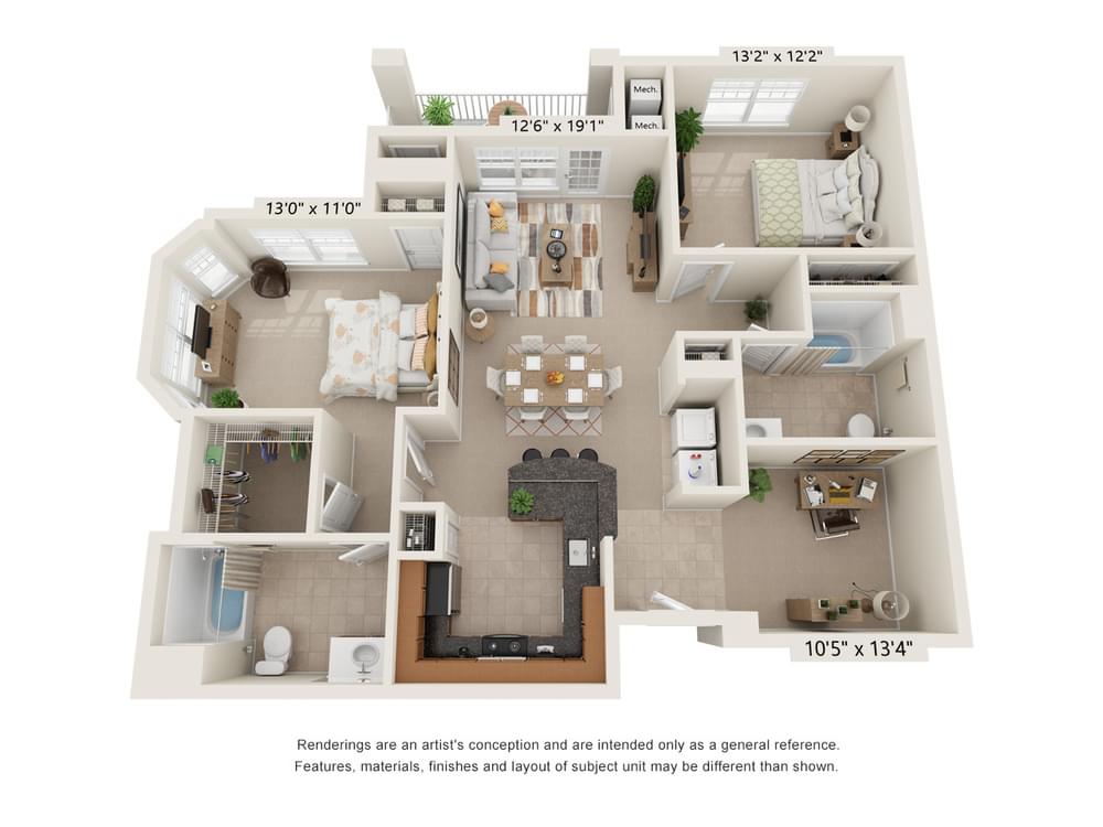 2 Bedroom