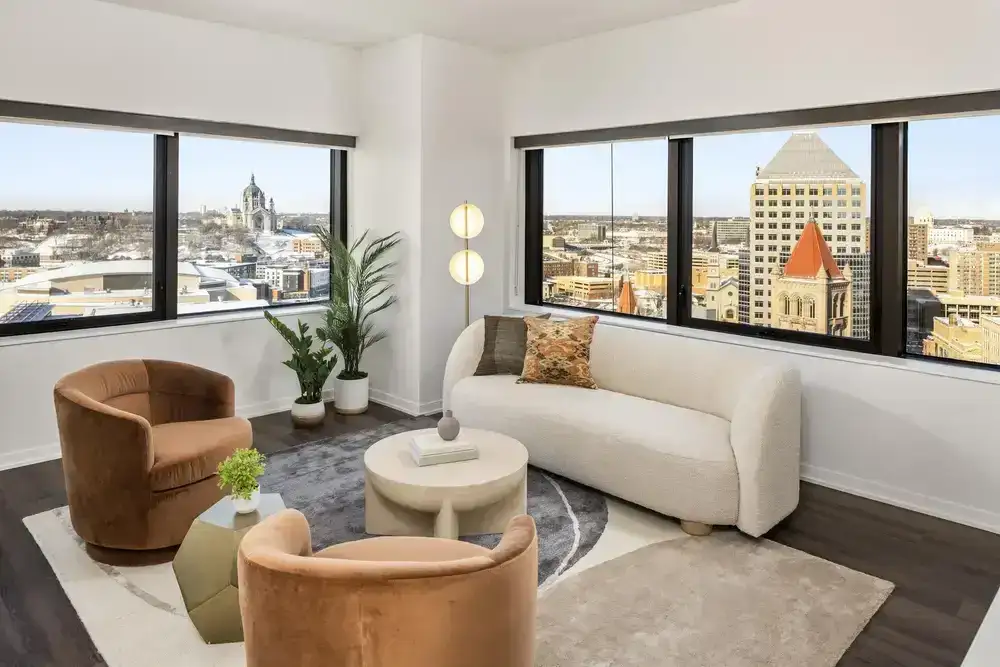 Studio, one, two bedrooms and penthouse apartments in St Paul, MN