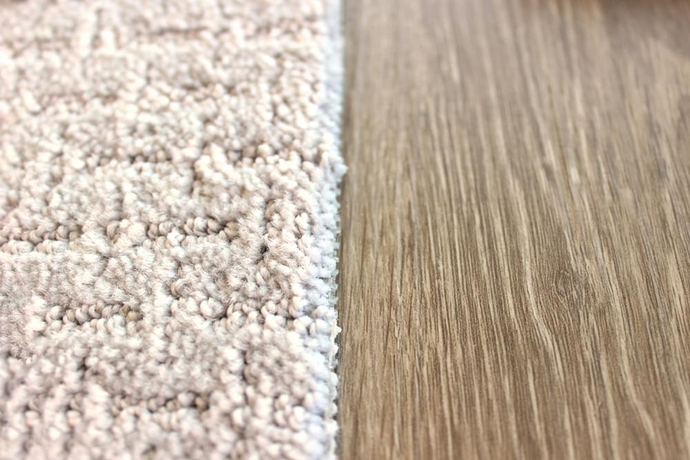 Carpet and Wood