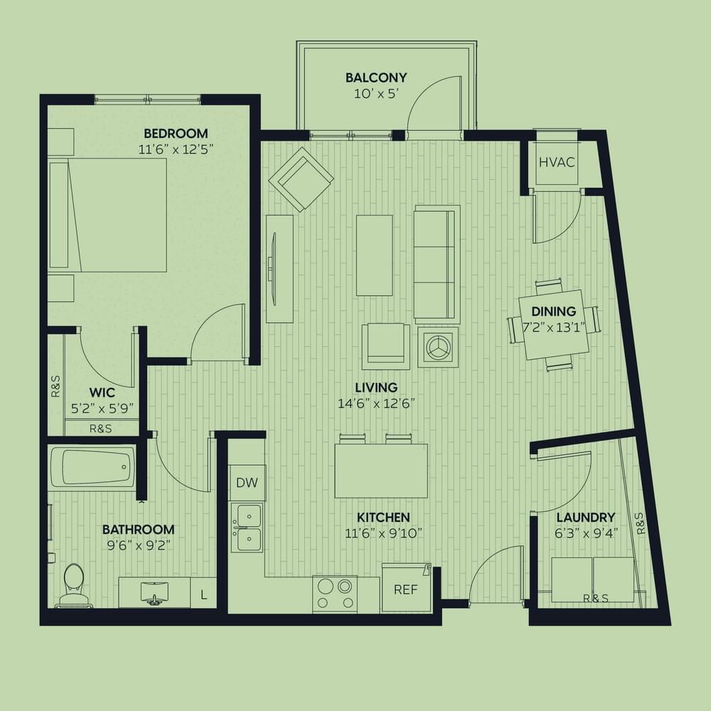 1 Bedroom