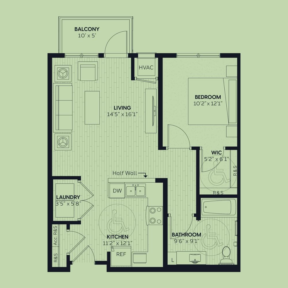 1 Bedroom