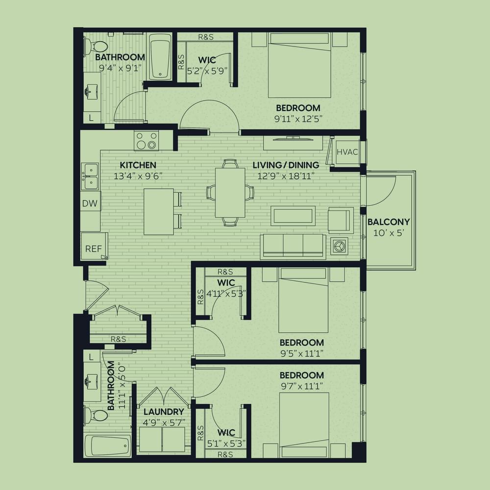 3 Bedroom