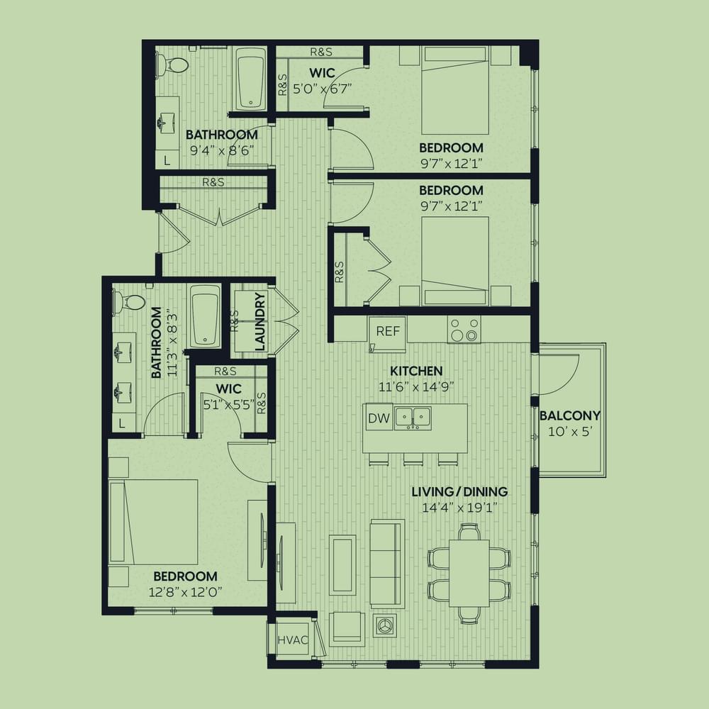 3 Bedroom