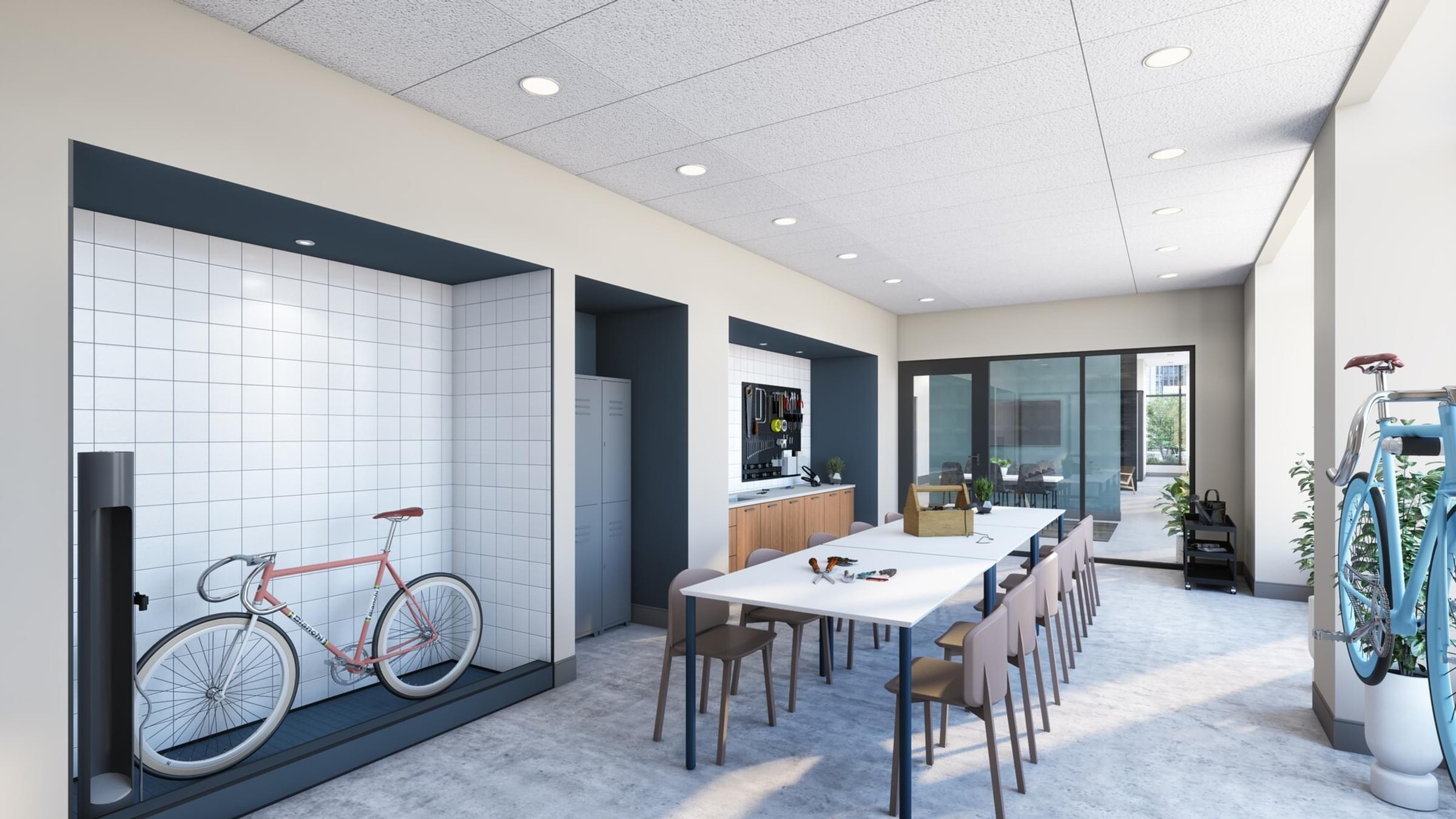 Luxury Smart Apartment Building Fabric Design photo