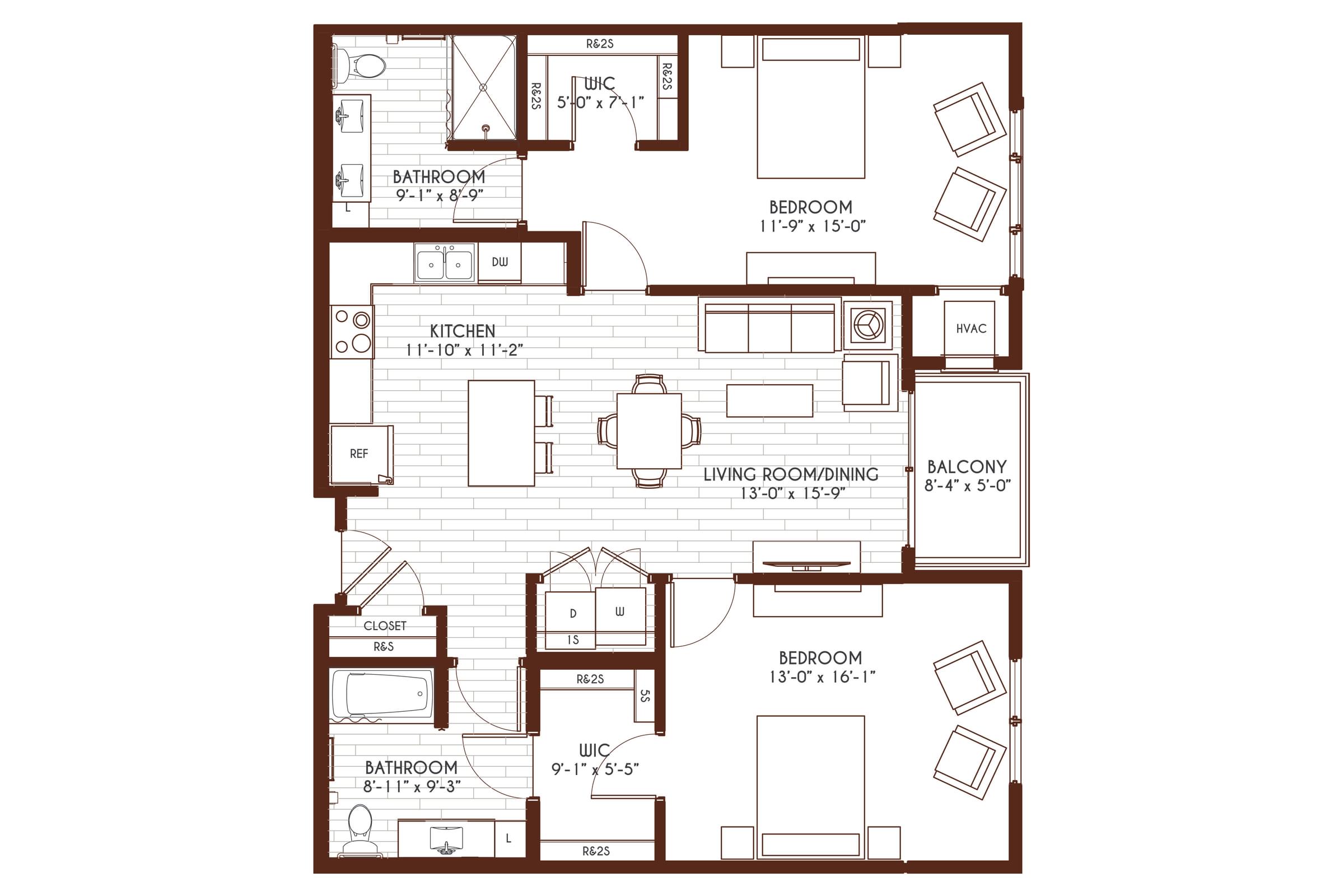 Two Bedroom