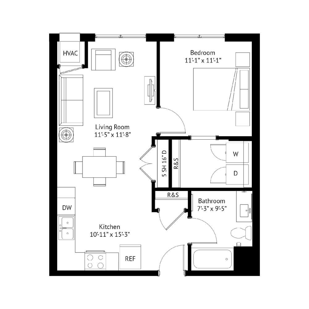 1 Bedroom