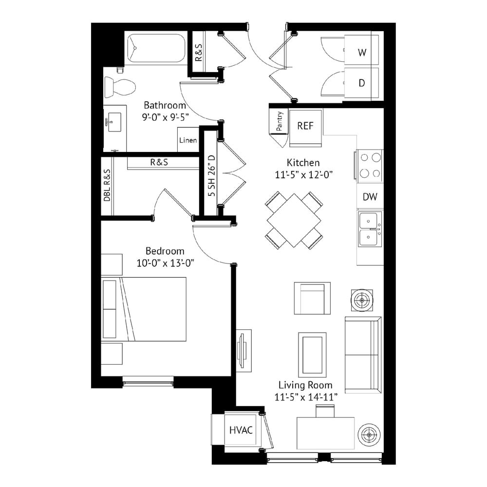 1 Bedroom
