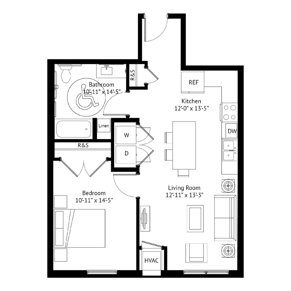 1 Bedroom