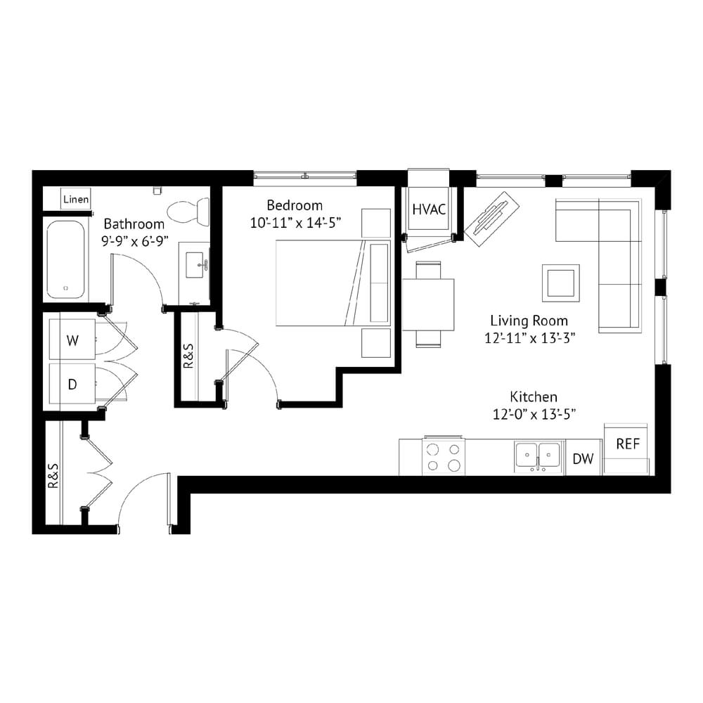 1 Bedroom