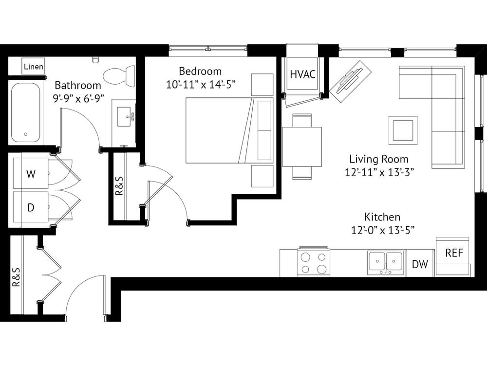 1 Bedroom