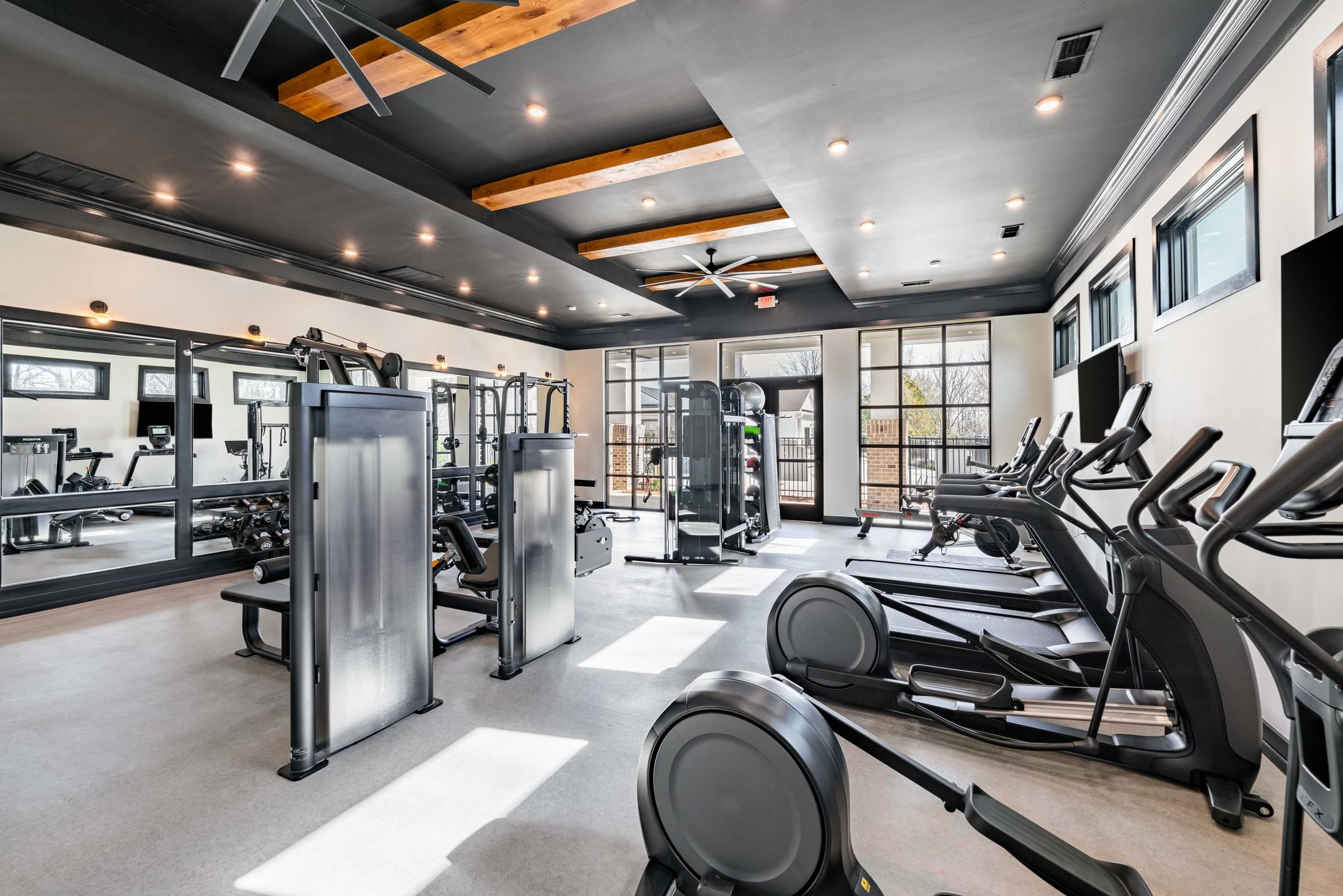 24-Hour Expansive Fitness Center
