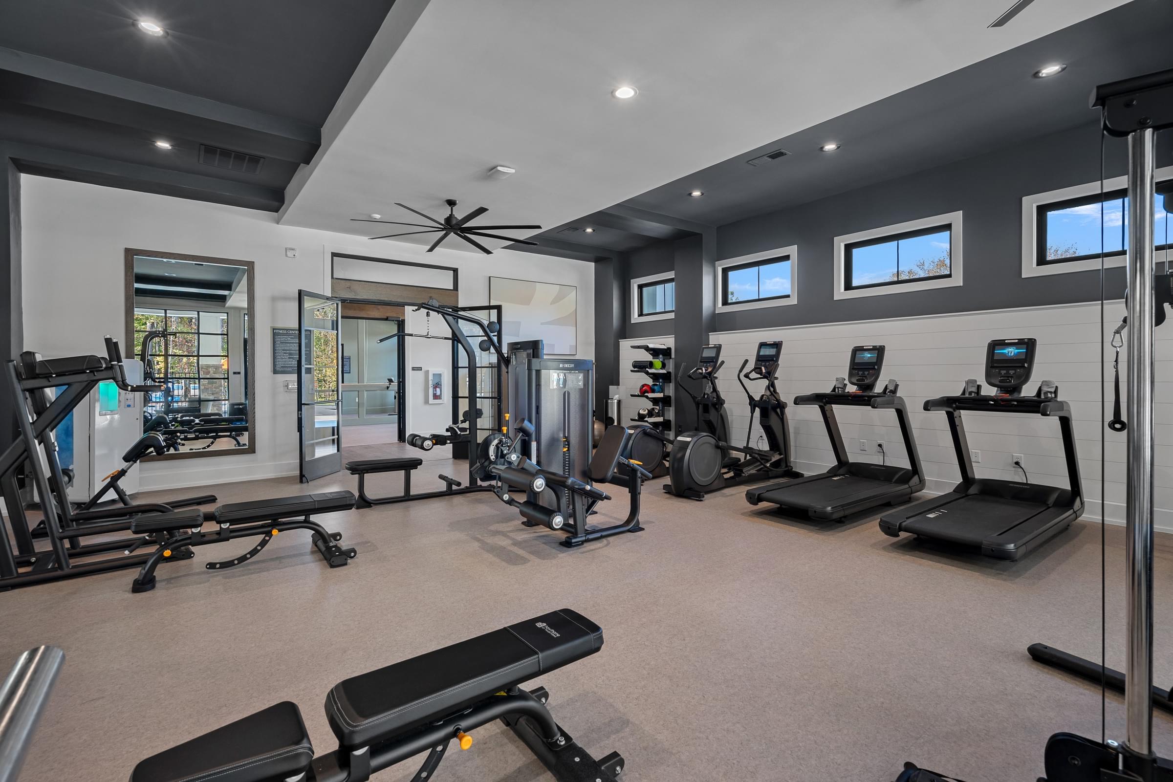 24-Hour Expansive Fitness Center