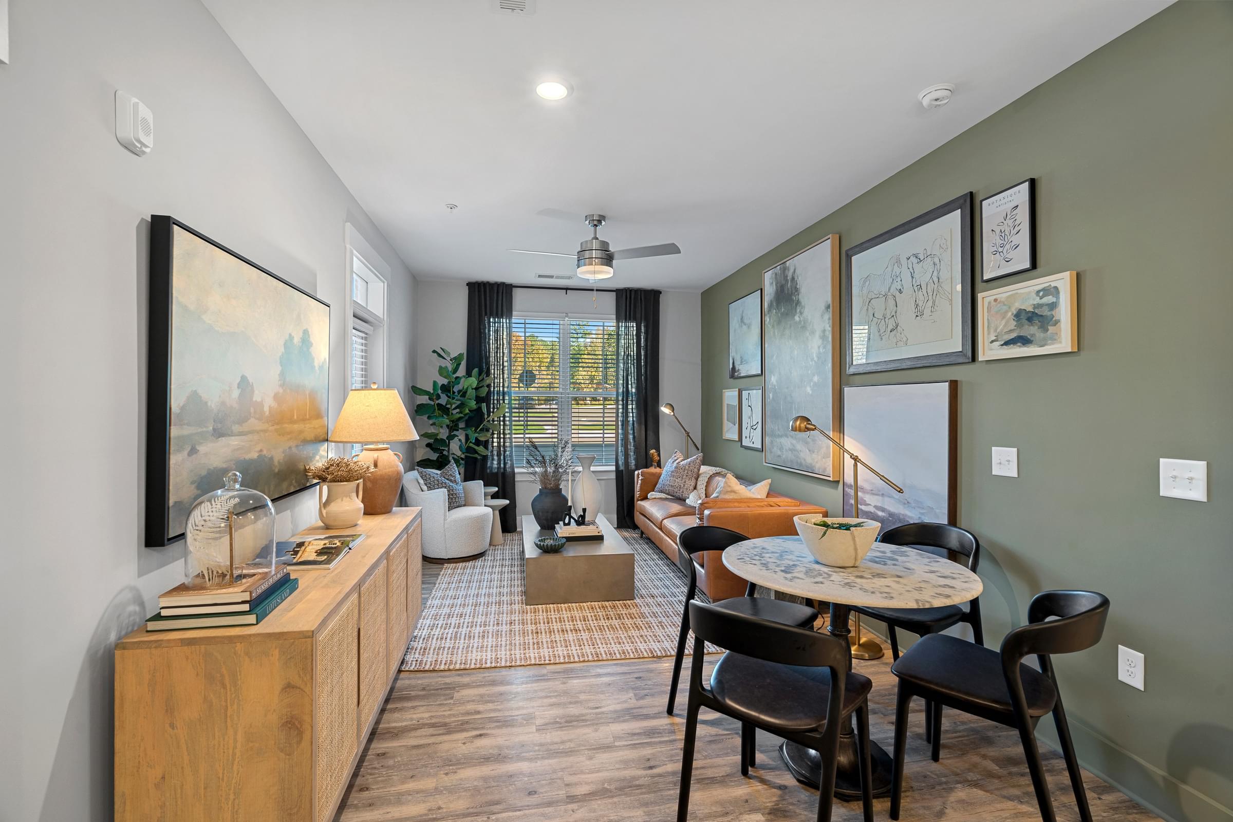 Open-Concept Floor Plans with Luxury Plank-Style Flooring
