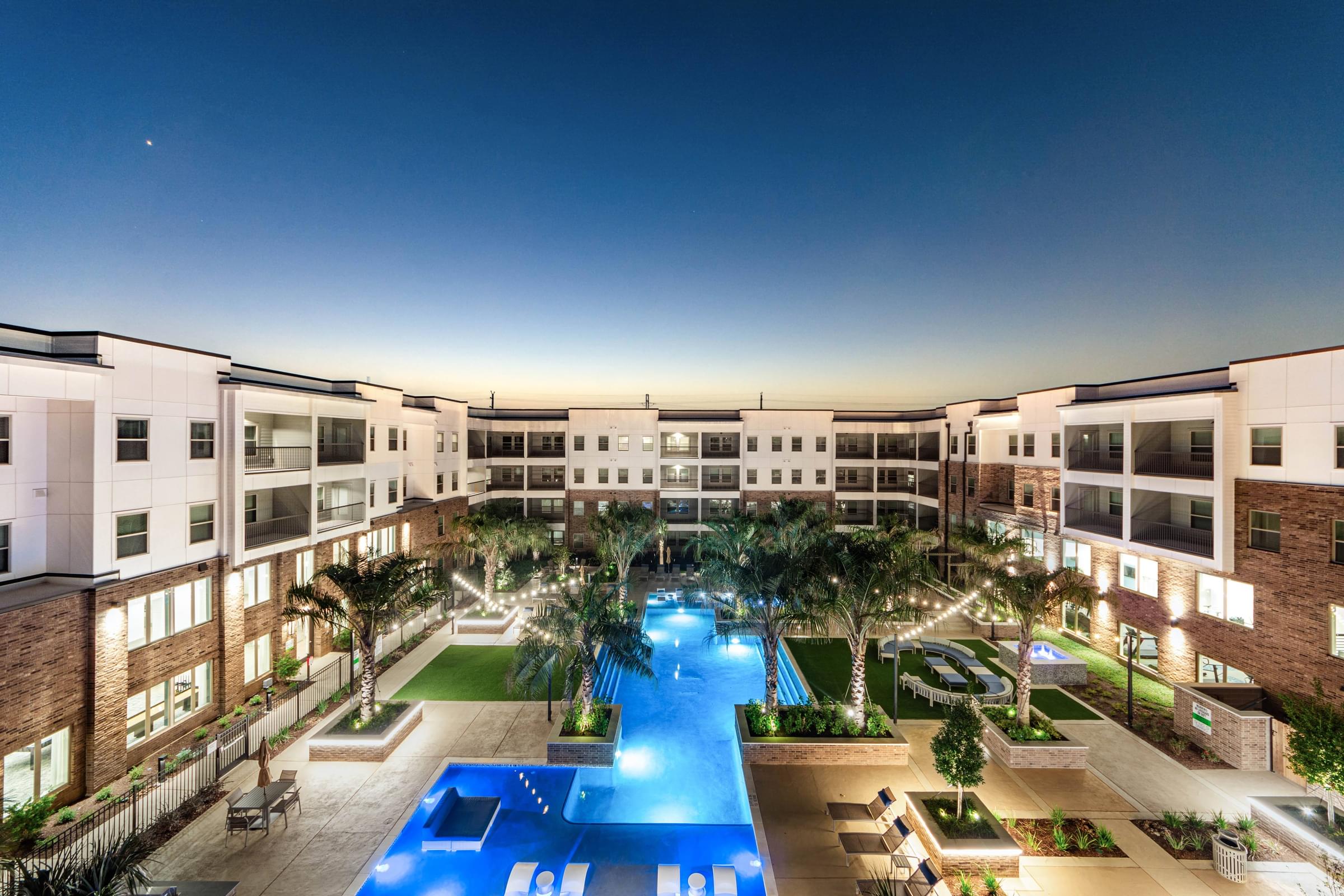 Stunning Aerial View of our Resort-Style Pool