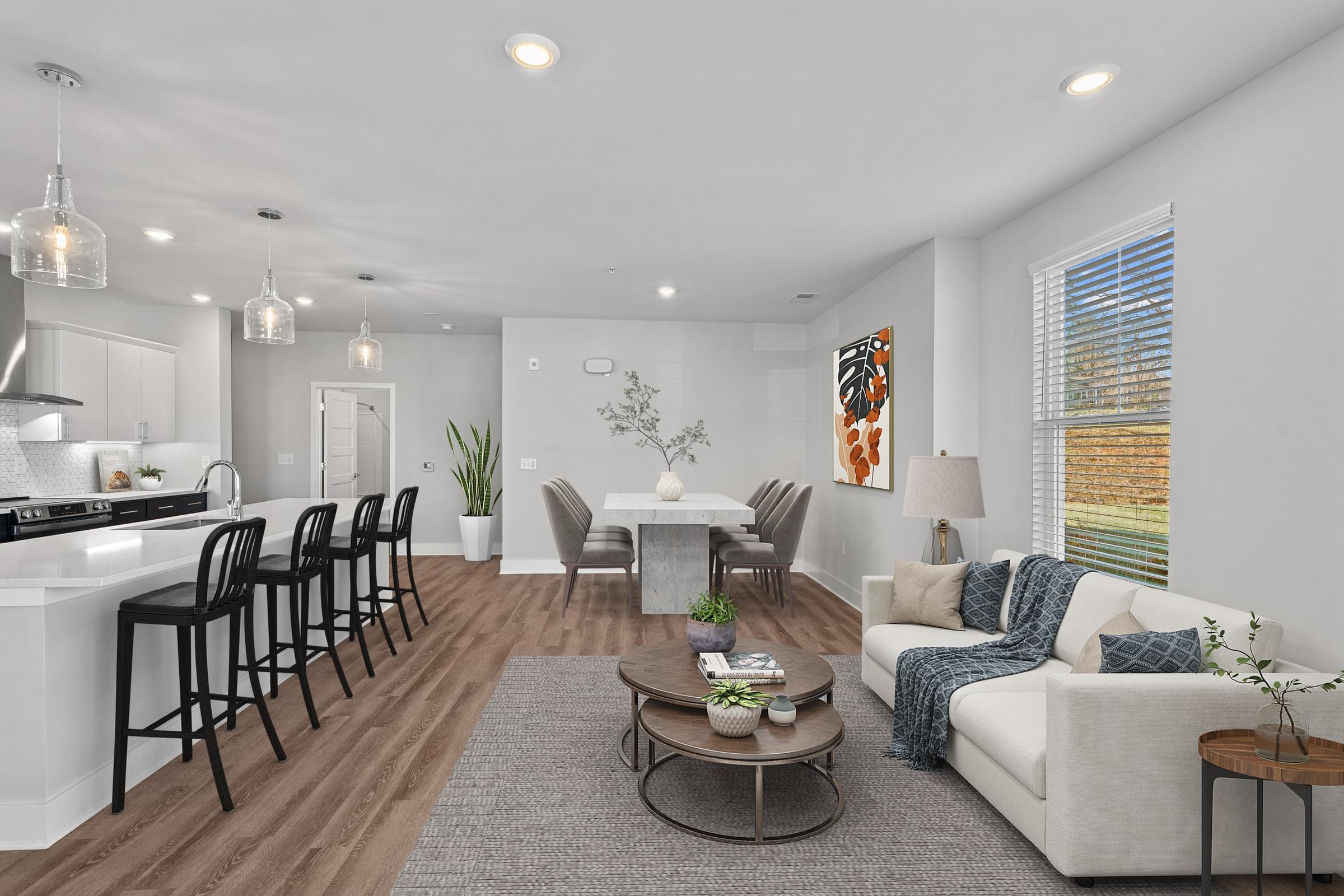 Open-Concept Floorplan With Luxury Kitchen