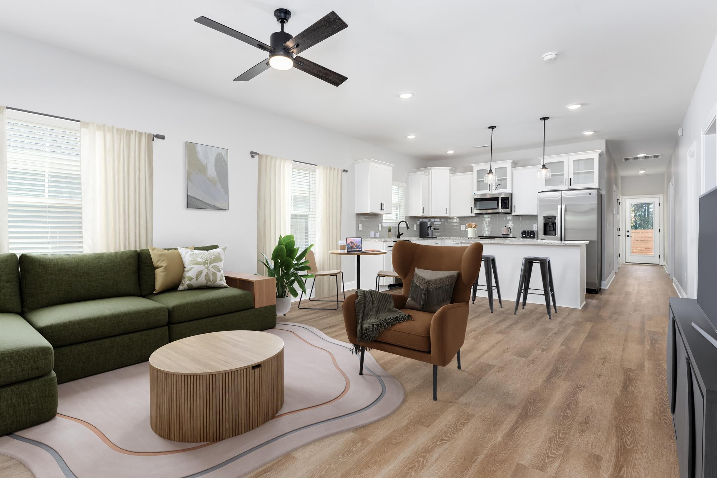 Open Concept Floorplans, Luxury Plank-Style Flooring and 9-Foot Ceilings