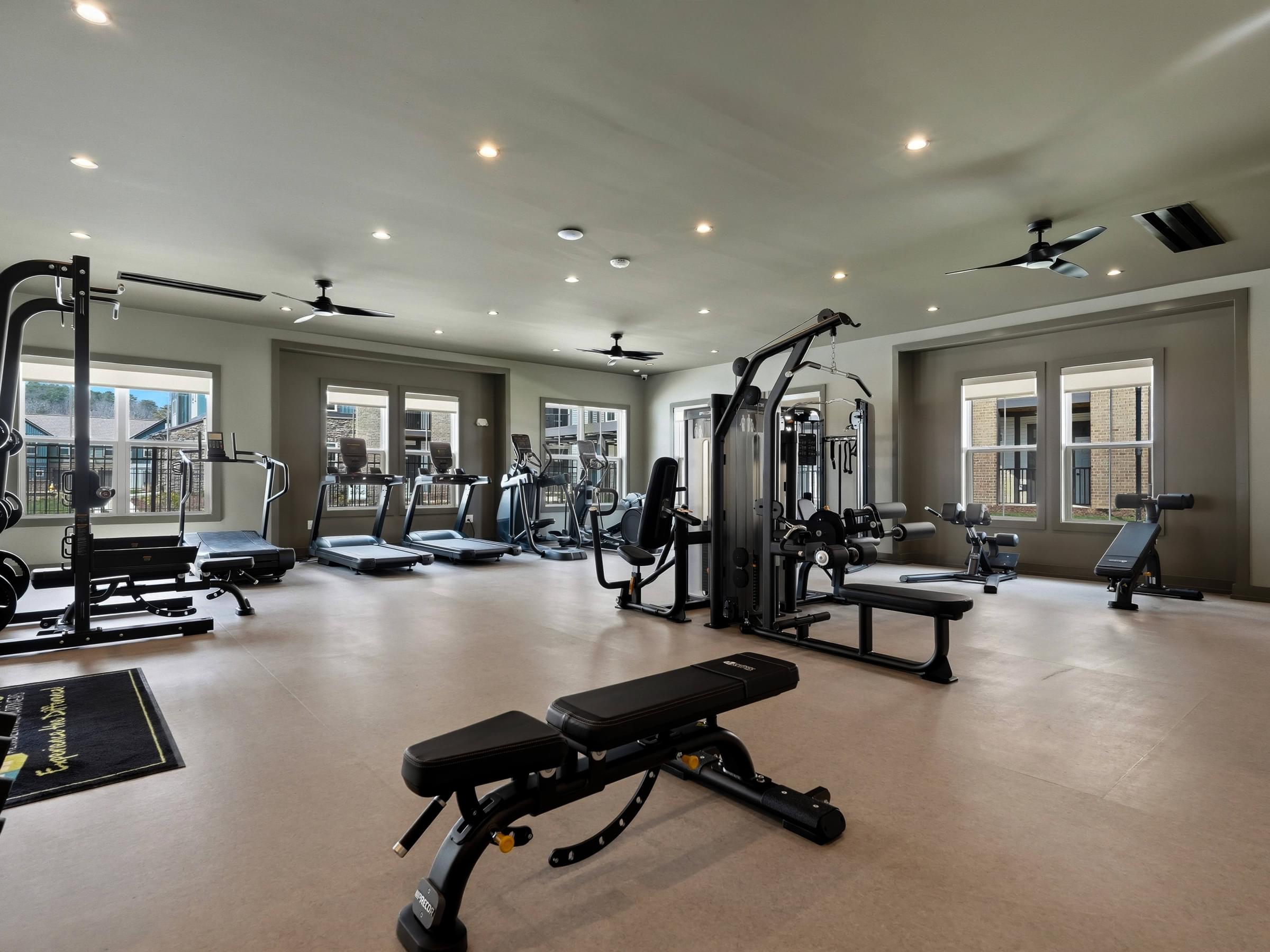 24-Hour Expansive Fitness Center
