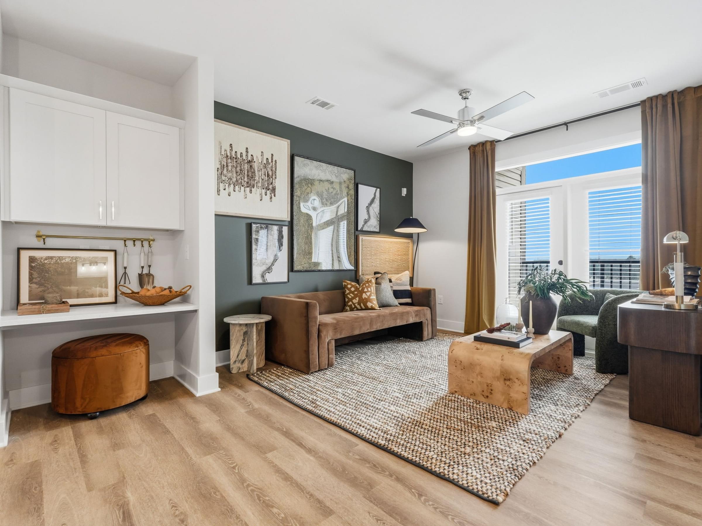 Open-Concept Floor Plans, 9-Foot Ceilings, and Luxury Plank-Style Flooring