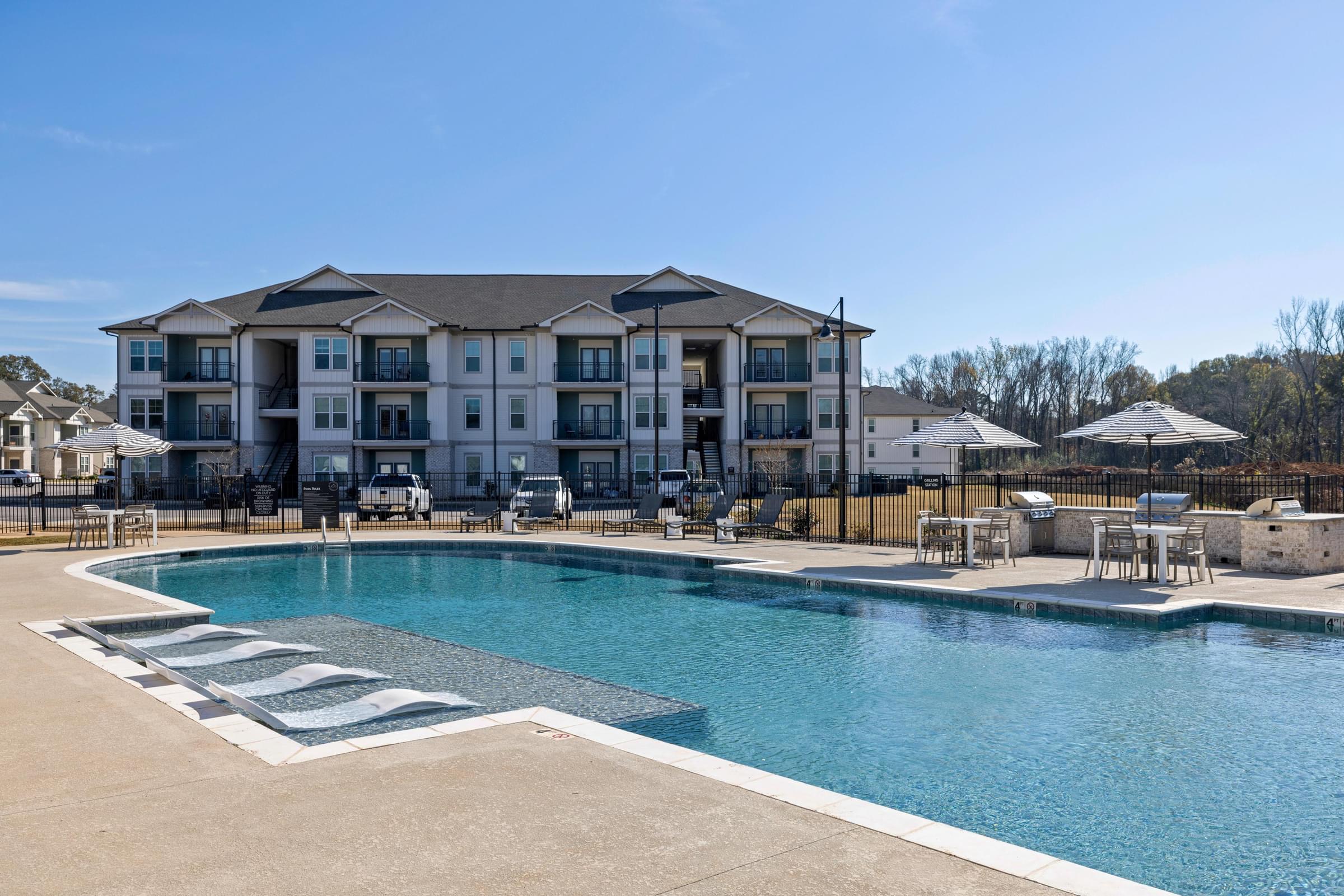 Resort-Style Swimming Pool