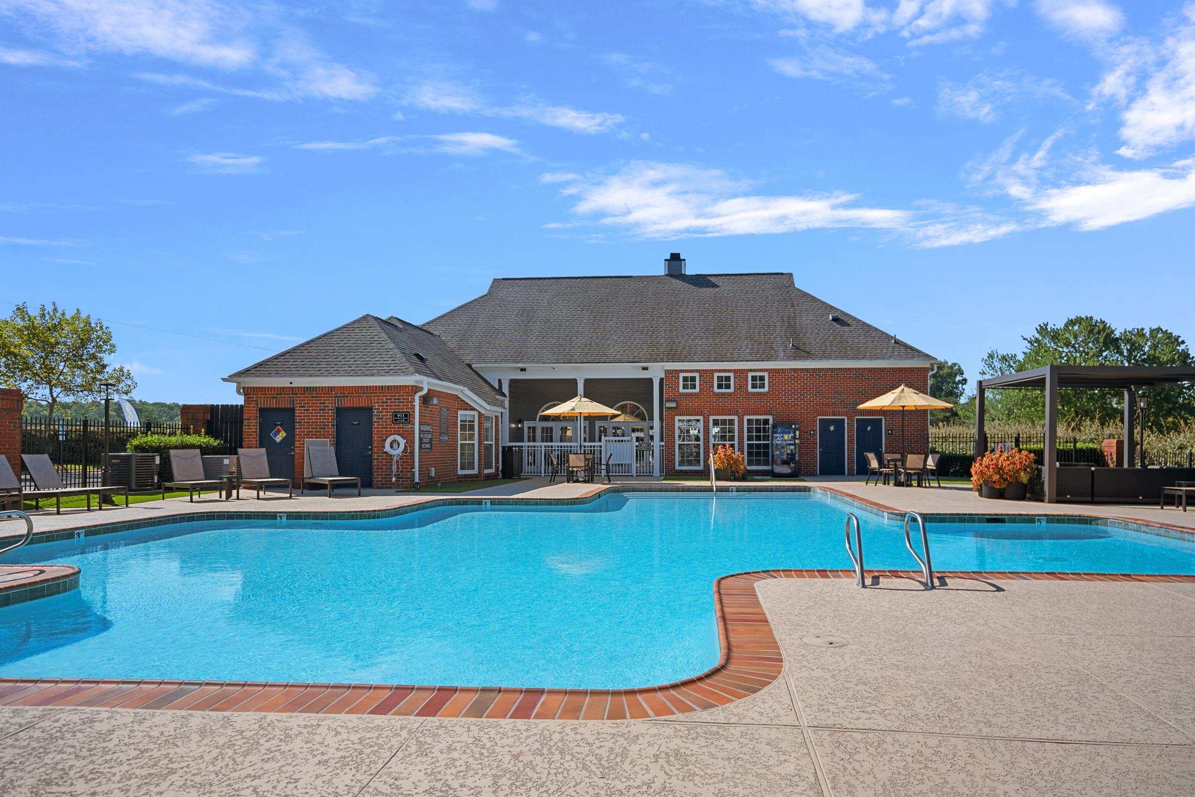 Refreshed Pool Area With New Lounge Furniture