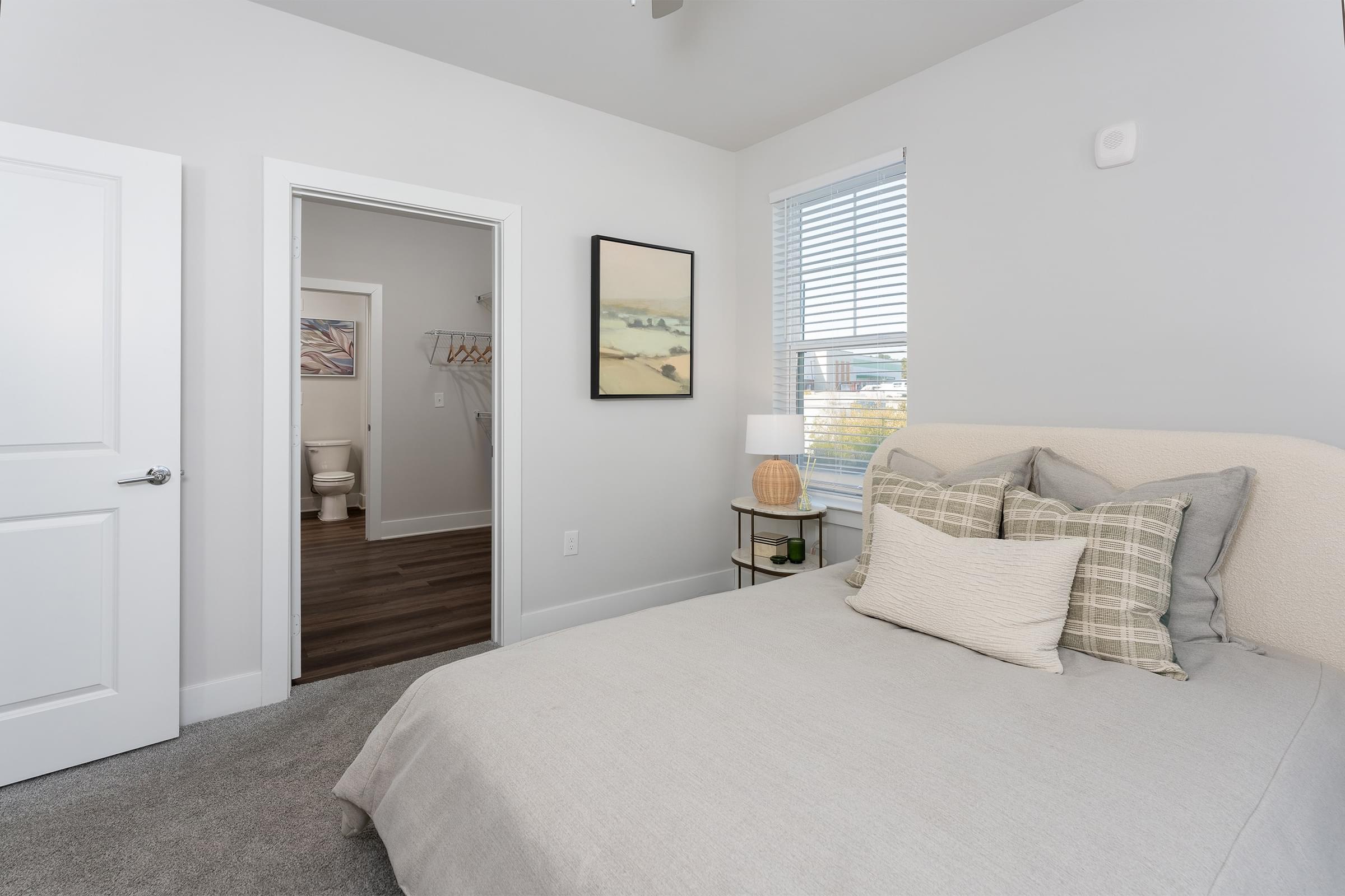 Bedrooms with Spacious Closets and Storage