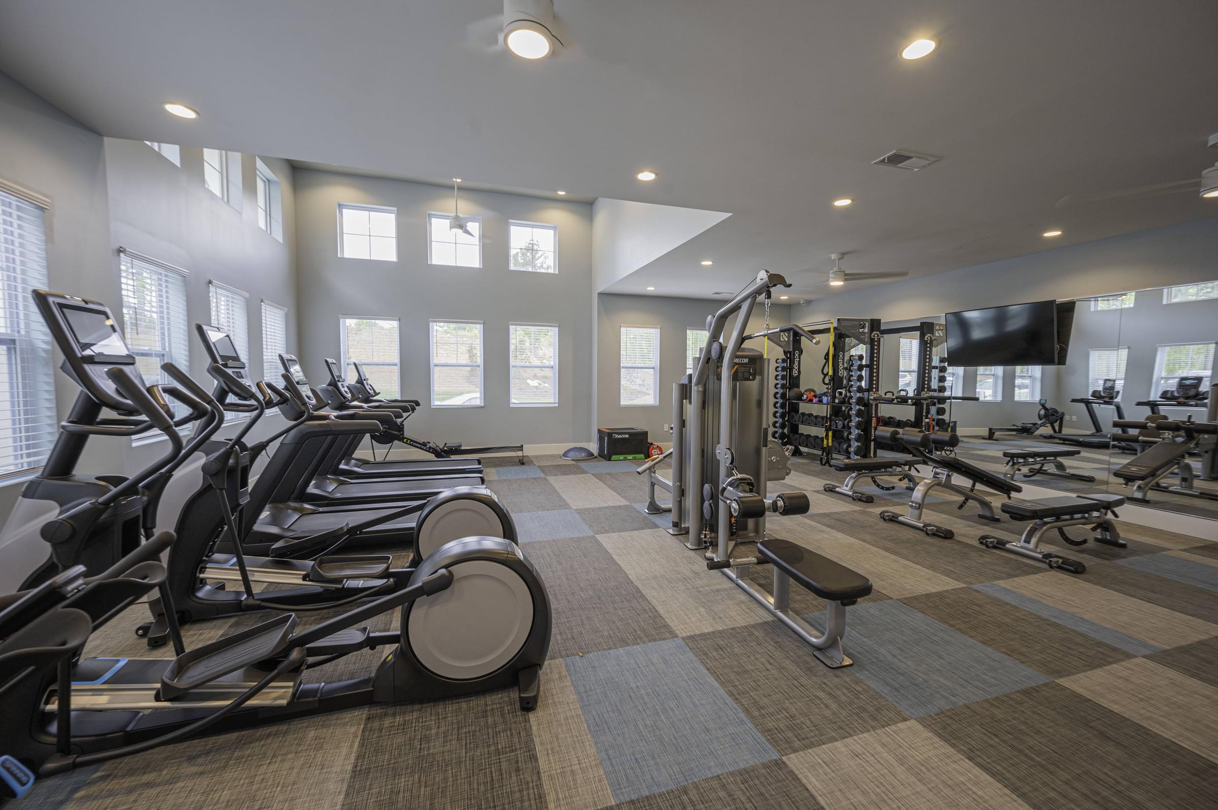 24-Hour Fitness Center with Club Quality Equipment and Health Hub