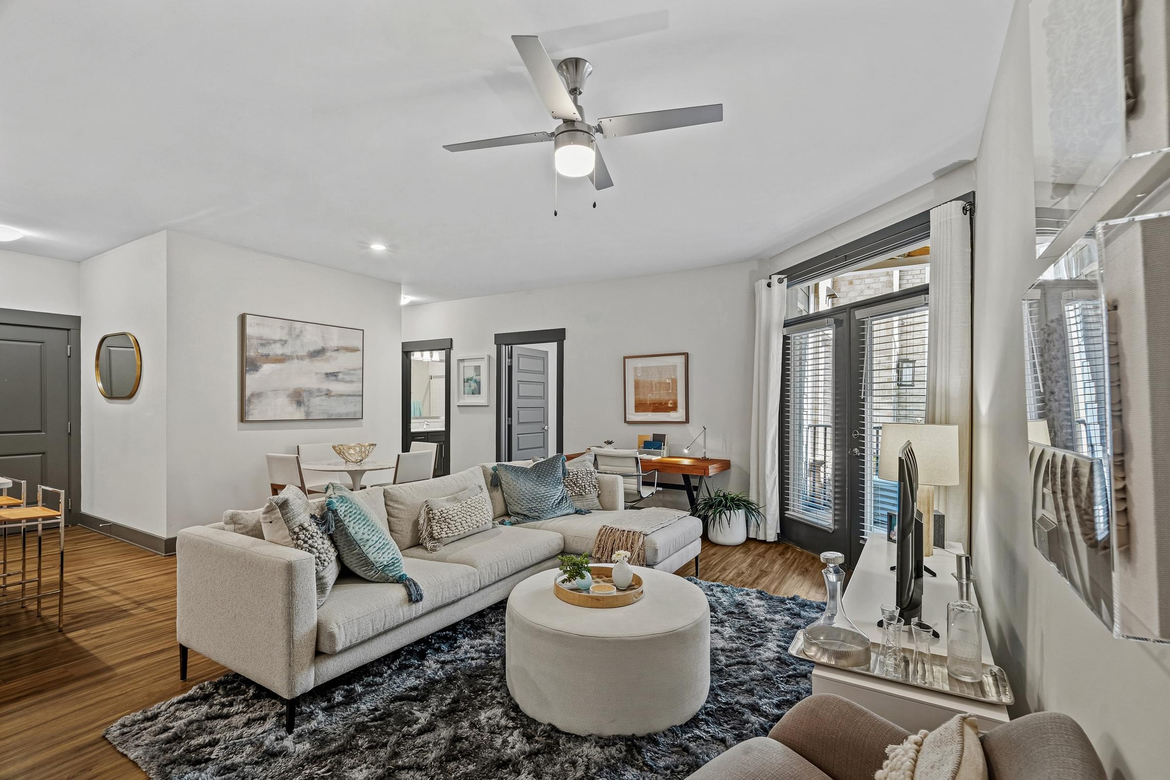 Open-Concept Floor Plans with Luxury Plank-Style Flooring