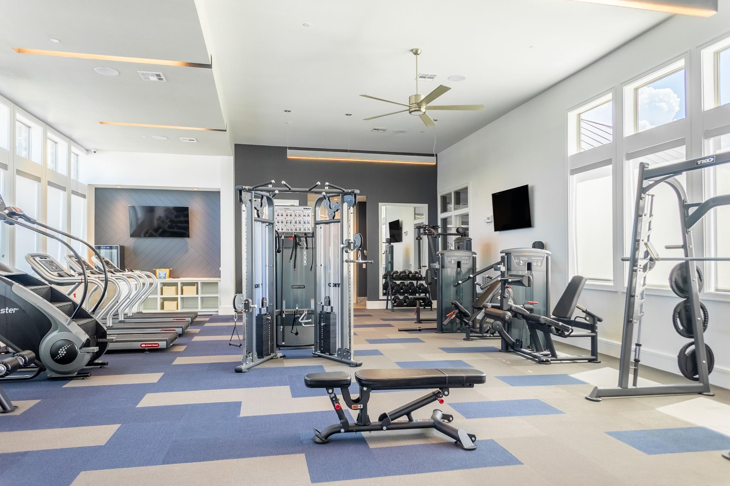 24-Hour Fitness Center With Spin, Cardio, And Fitness On Demand Studio