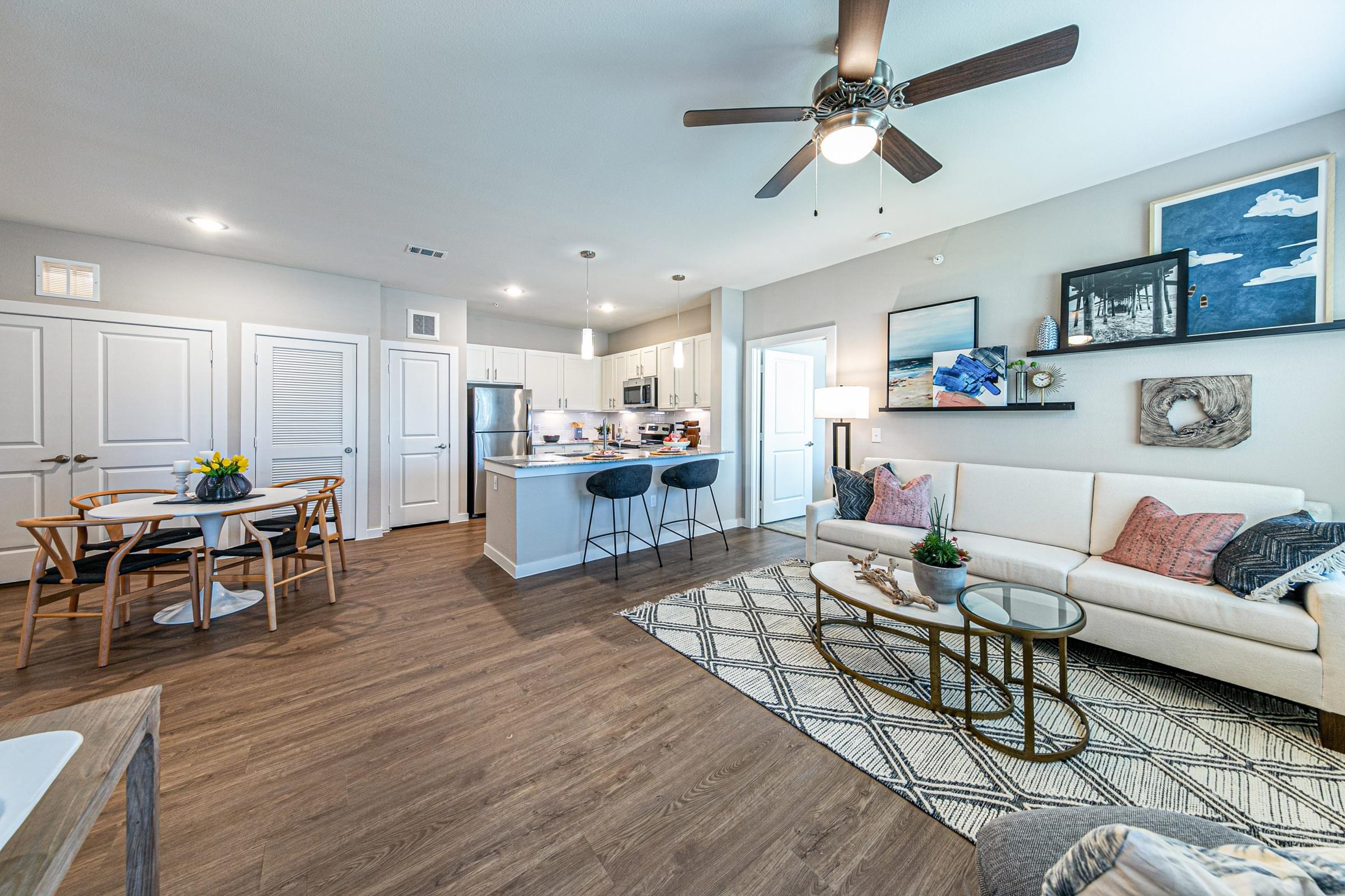 Spacious, Open-concept Floor Plans and 9-Foot Ceilings