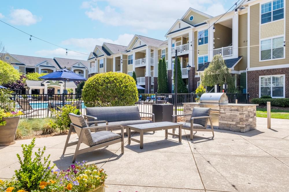 our apartments offer a patio
