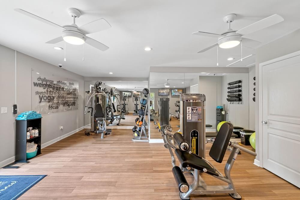 Fitness Center Virtual Tour apartment interior