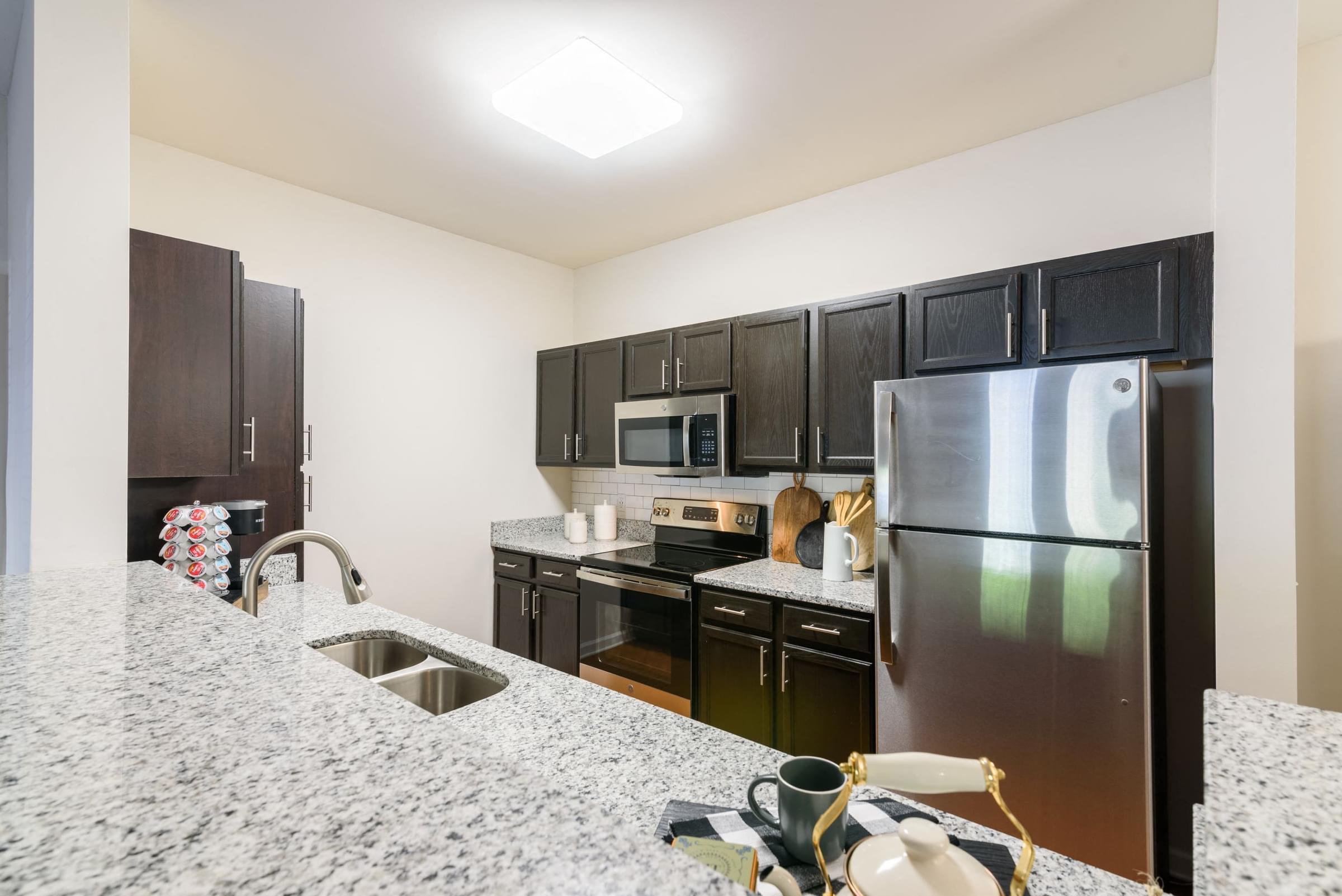 Custom Designed Kitchen With Ample Storage and Countertop Space