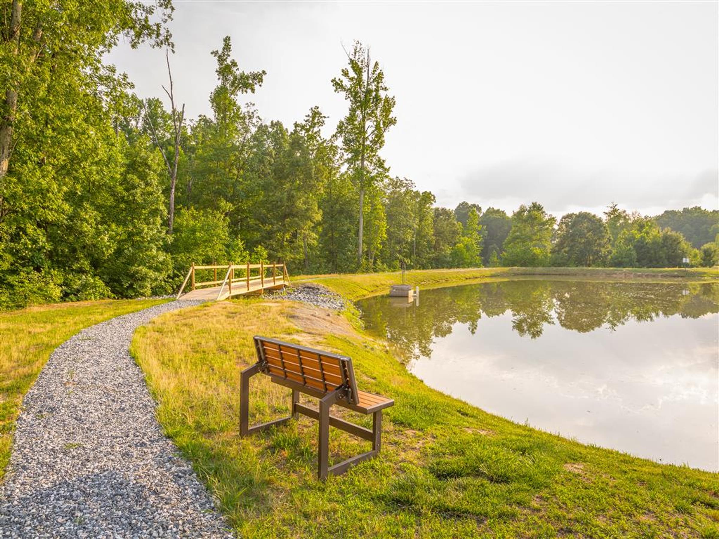 Expanded Nature Walking Trails with Benches Throughout
